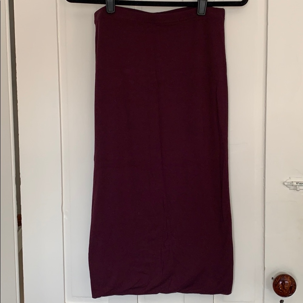 TOPSHOP Women’s Knit Tube Bodycon Midi Skirt US 8